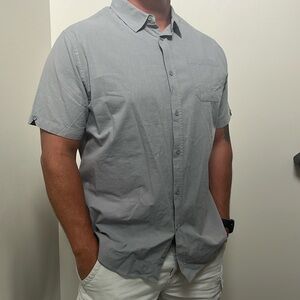 Full button colored dress shirt